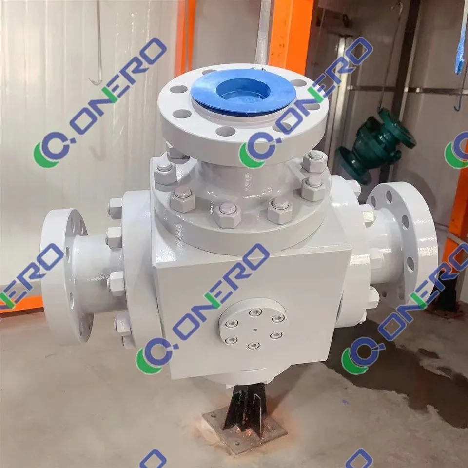 Three Way Carbon Steel Ball Valve